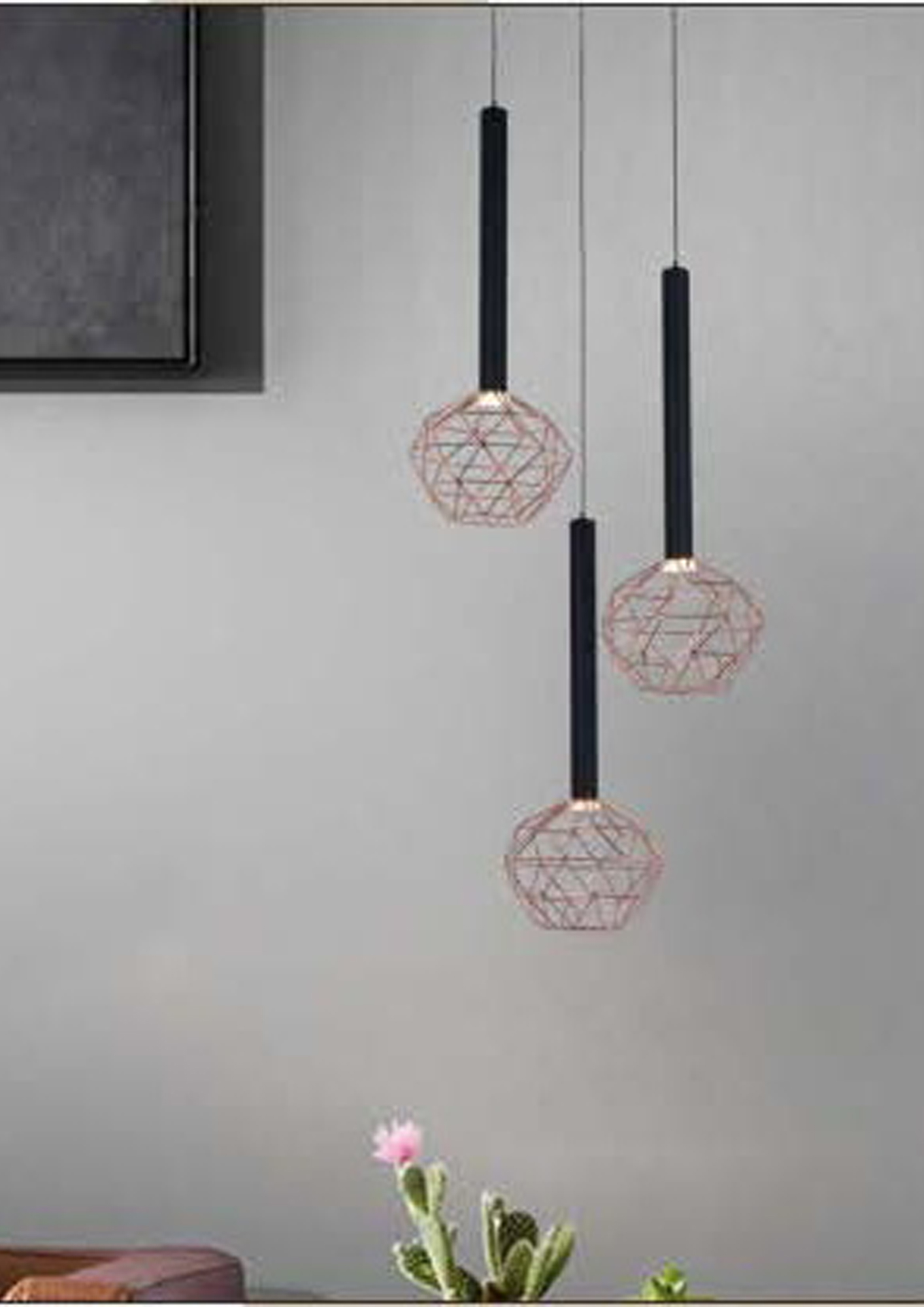 Beyond Lights - Cage Pendant Light- GL